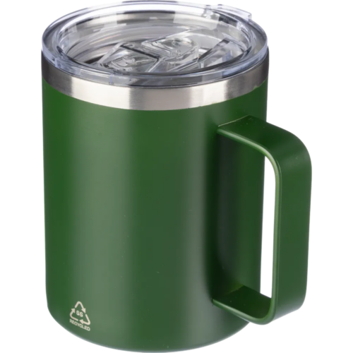 Recycled Stainless Steel Double Walled Travel Mug